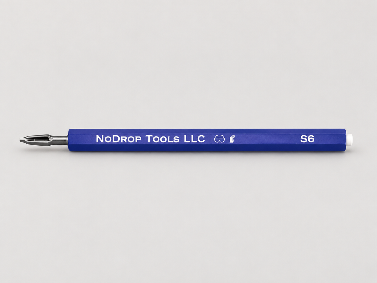 S6 - 6” Slotted Screw Holding Screwdriver